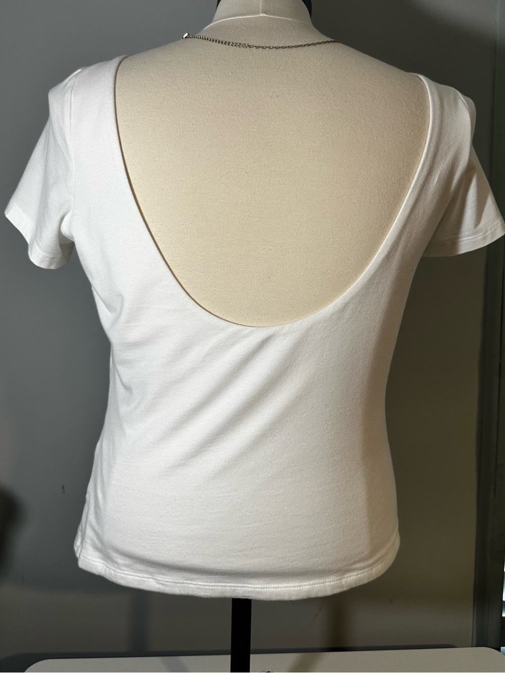 Banana Republic Soft Stretch Scoop Back Top